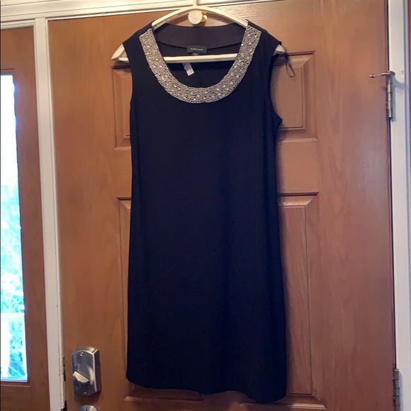 Black sheath dress with bling - Picture 2 of 5